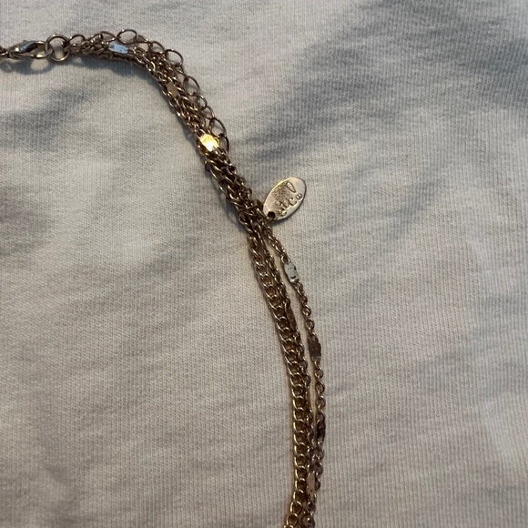 Rue21 3 Tier Gold Necklace - Picture 2 of 5